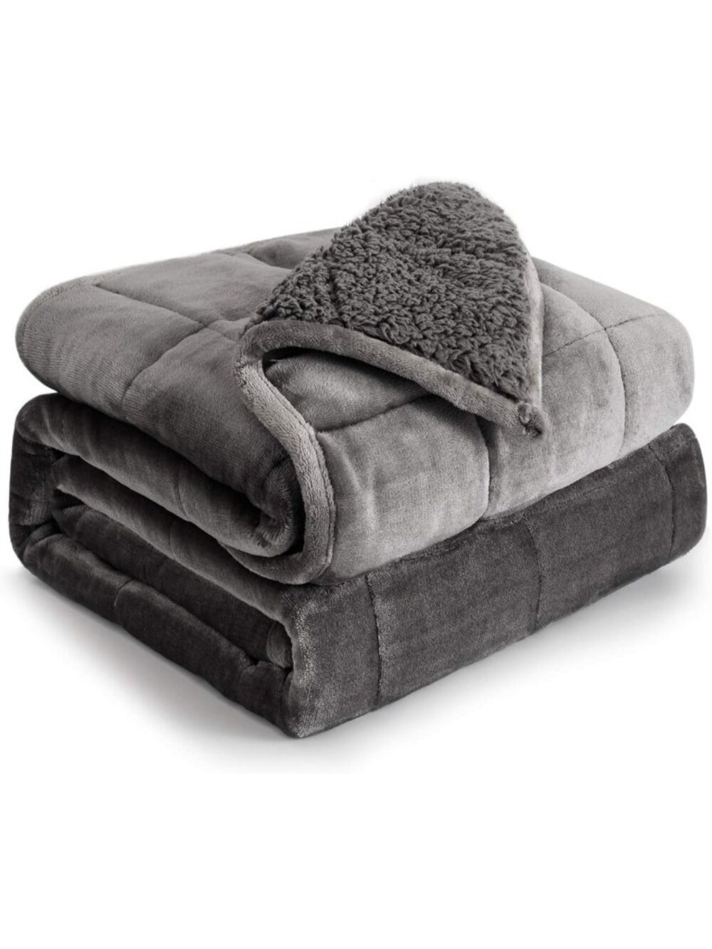 Cozy 5 lbs Small Weighted Lap Blanket for Adults & Teens - 41x60 in Cotton